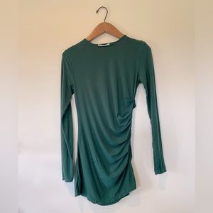 Marina Moscone ruched dress